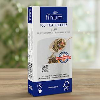 Theefilters papier (S) - Handig wanneer gemak voorop staat. 100 filters.