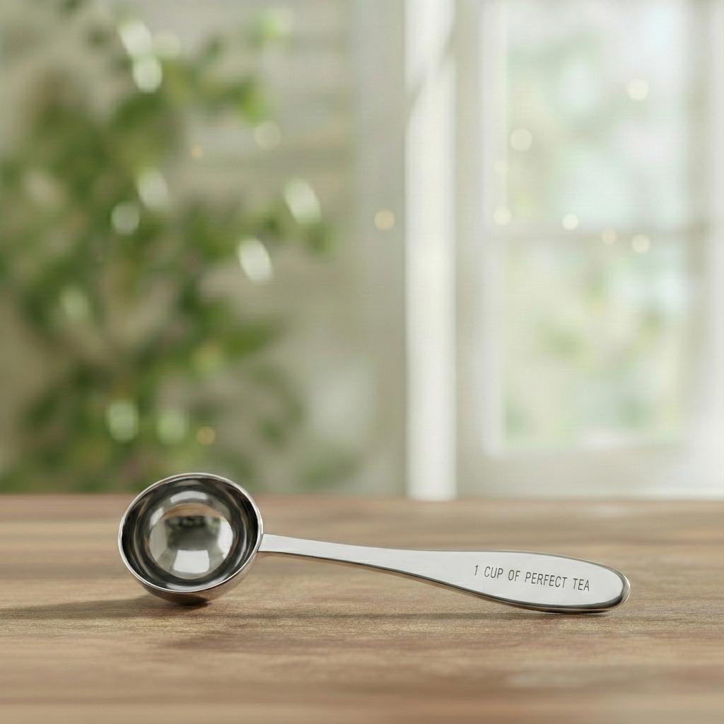 Stainless steel tea spoon - perfect size for one cup of tea - Maison Tisane