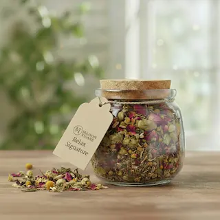 Signature glazen flacon