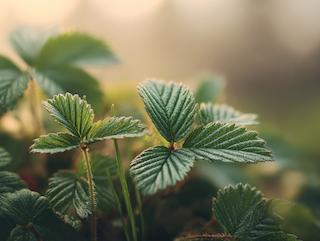 Die Pflanze in Blüte