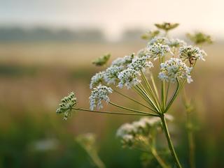Die Pflanze in Blüte