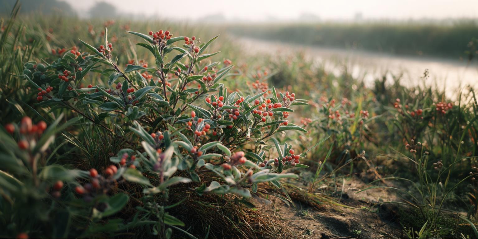Die Withania somnifera, pur und in voller Entfaltung (hero image)