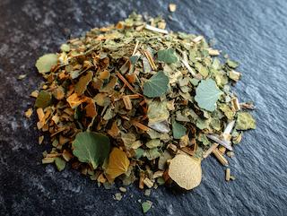 Getrocknet und bereit für Tee