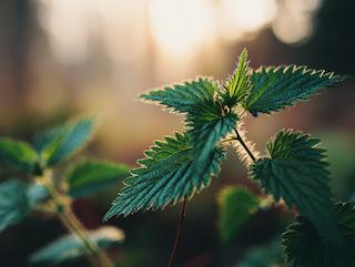 Die Pflanze in Blüte