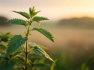 Die Pflanze in Blüte