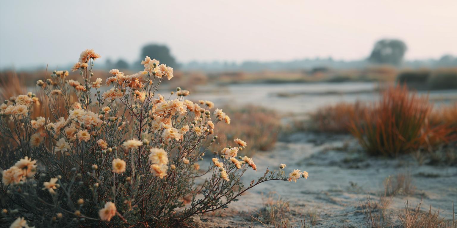 Die Chrysanthemum morifolium, pur und in voller Entfaltung (hero image)
