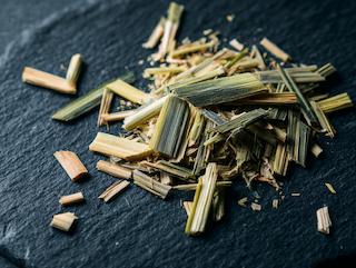 Getrocknet und bereit für Tee