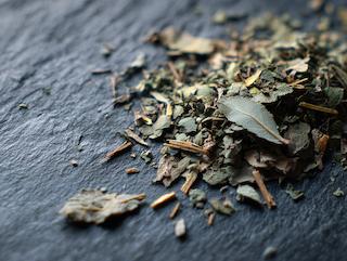 Gedroogd en klaar voor thee