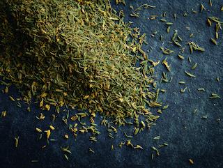 Getrocknet und bereit für Tee