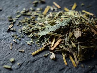 Getrocknet und bereit für Tee