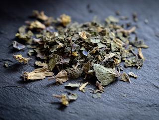 Gedroogd en klaar voor thee