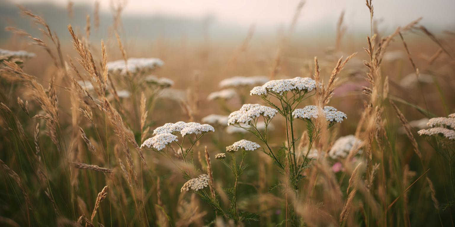 Die Achillea millefolium, pur und in voller Entfaltung (hero image)