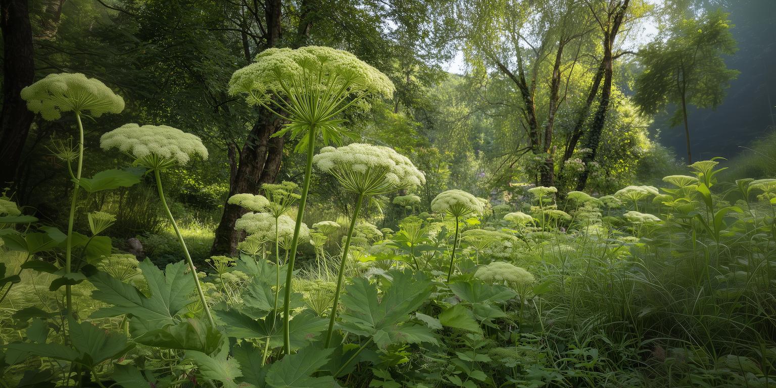 De Angelica archangelica, puur en in volle groei (hero image)