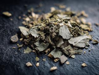 Getrocknet und bereit für Tee