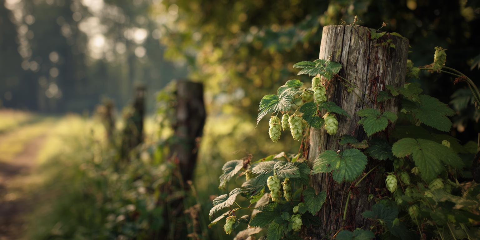 Die Humulus lupulus, pur und in voller Entfaltung (hero image)
