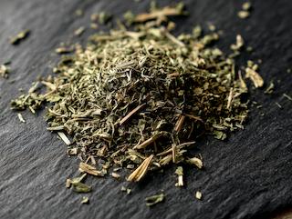 Gedroogd en klaar voor thee