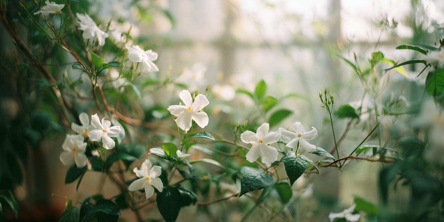 Die Jasminum sambac, pur und in voller Entfaltung (hero image)