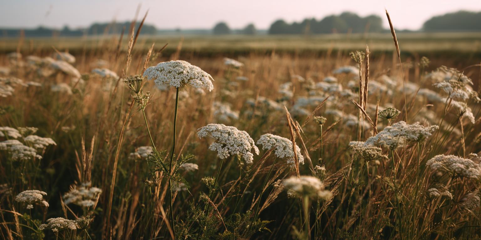 Die Carum carvi, pur und in voller Entfaltung (hero image)