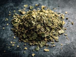 Getrocknet und bereit für Tee