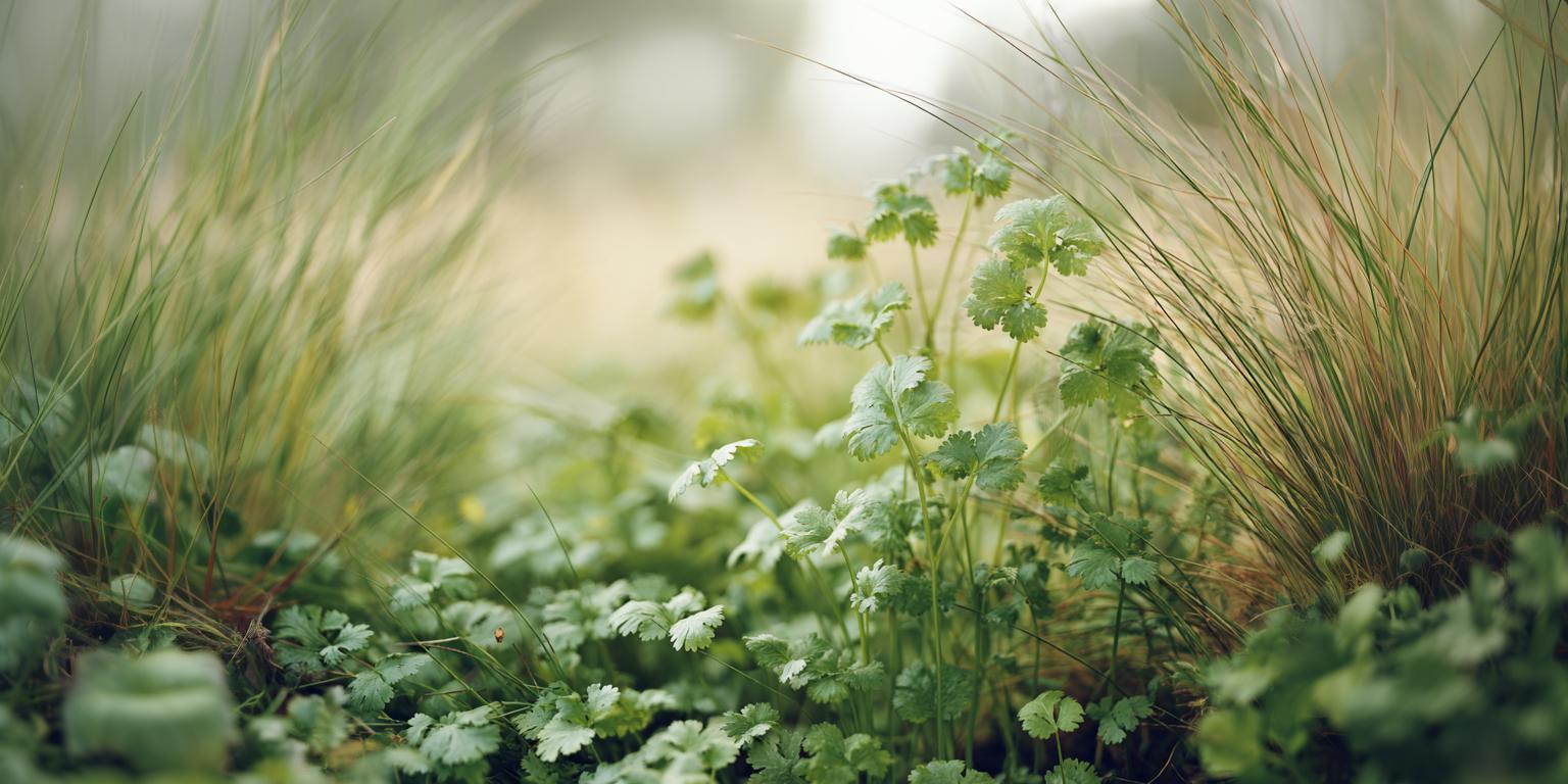 Die Coriandrum sativum, pur und in voller Entfaltung (hero image)