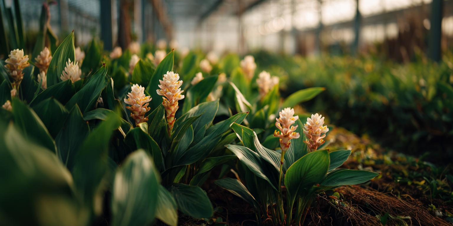 Die Curcuma longa, pur und in voller Entfaltung (hero image)