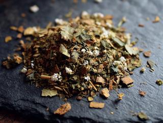 Getrocknet und bereit für Tee