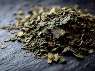 Getrocknet und bereit für Tee