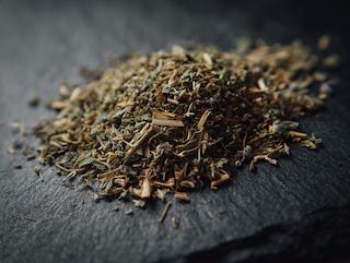 Getrocknet und bereit für Tee