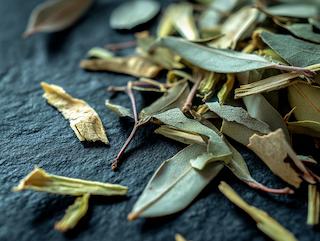 Gedroogd en klaar voor thee