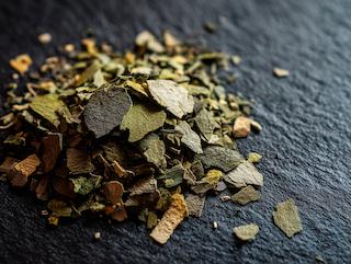 Gedroogd en klaar voor thee