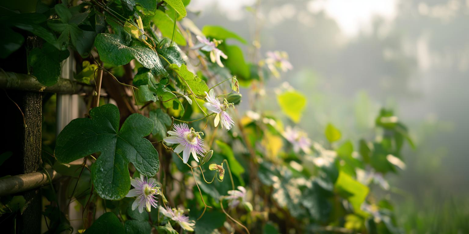 Die Passiflora incarnata, pur und in voller Entfaltung (hero image)