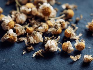 Gedroogd en klaar voor thee