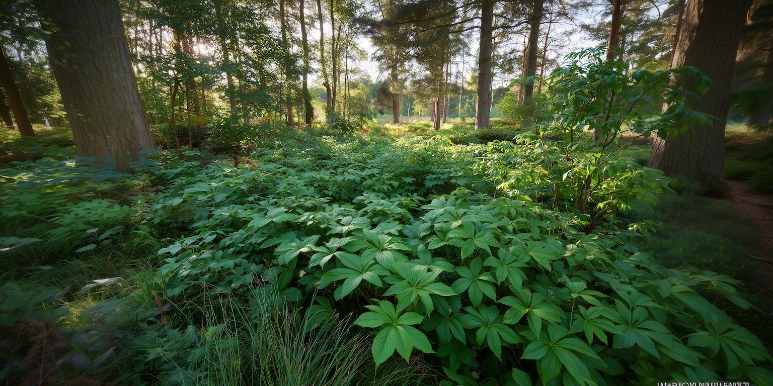 De Eleutherococcus senticosus, puur en in volle groei (hero image)