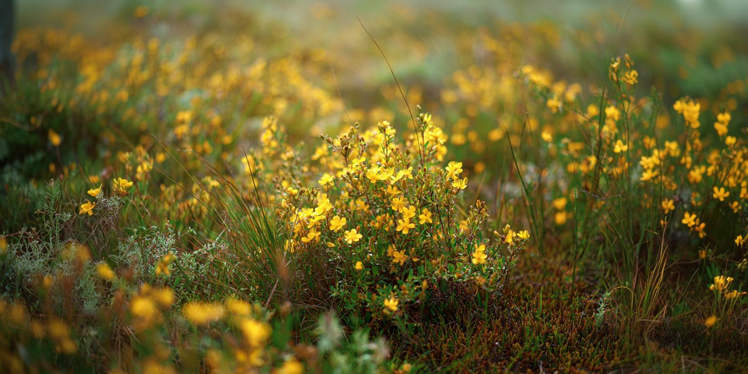Die Hypericum perforatum, pur und in voller Entfaltung (hero image)
