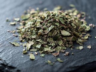 Getrocknet und bereit für Tee