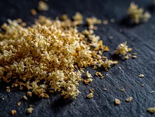 Gedroogd en klaar voor thee