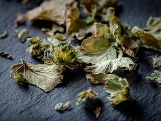 Gedroogd en klaar voor thee