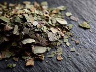 Getrocknet und bereit für Tee