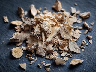 Gedroogd en klaar voor thee