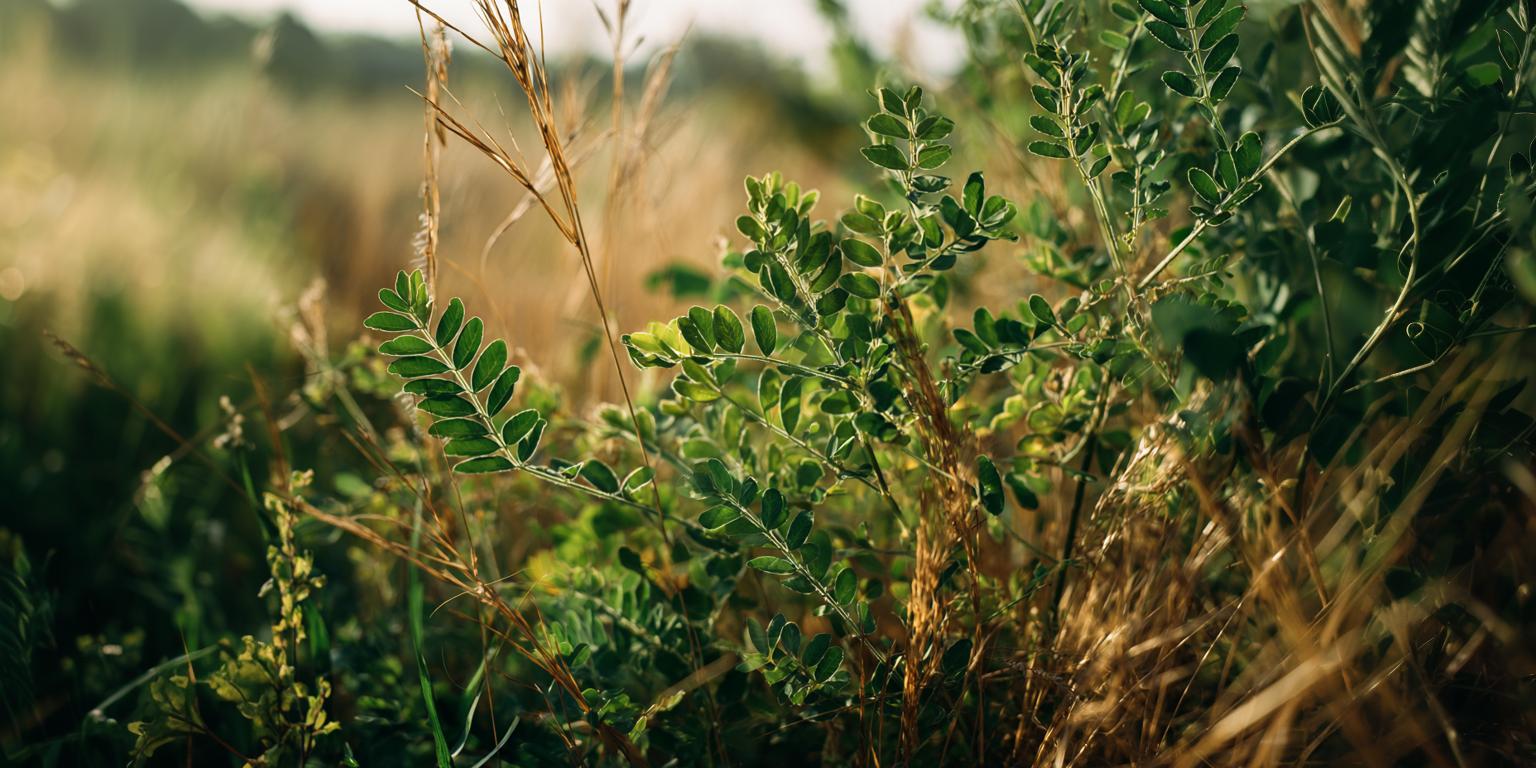 Die Glycyrrhiza glabra, pur und in voller Entfaltung (hero image)
