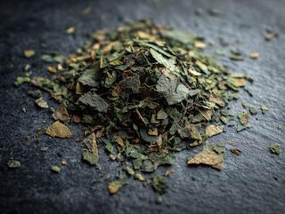 Getrocknet und bereit für Tee